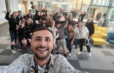 Techstars Startup Weekend selfie