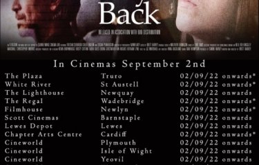 a poster listing screenings for the film 'Long Way Back'