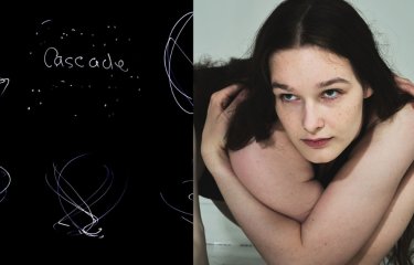 2 different images of the double bill dance performance of Company Cascade and Company Unmasked