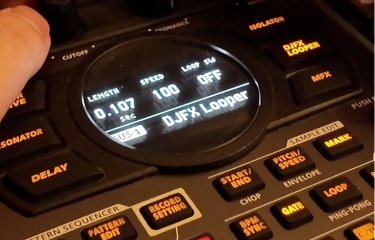 A close up image of music technology equipment