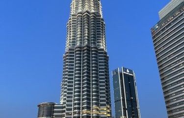 View of skyscrapers in Kuala Lumpur