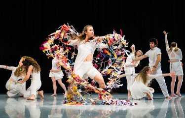 Dance and Choreography students dancing