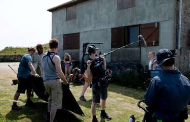 Shooting on Bodmin Moor for Dean Puckett's debut feature film