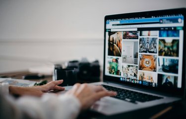 Student on Adobe short course