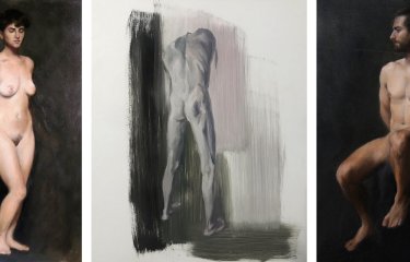 Figure paintings in oil by Emily Roberts