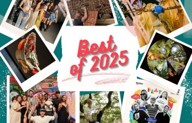 A scrapbook of images