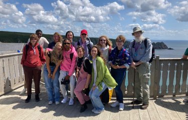 Students from Florida's Ringling College visit Cornwall during International Summer School with Falmouth University