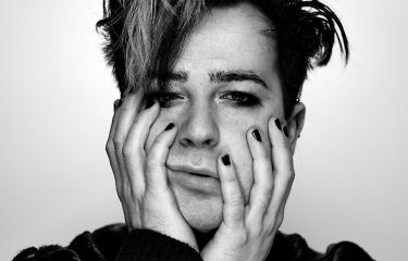 Portrait of Britain Winner and Falmouth Fashion Photography graduate Logan Davies