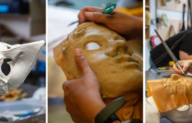 Mask making in progress