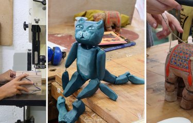 Puppets and wood carving