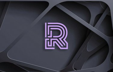 The letter R in purple - 'The Rookies' logo