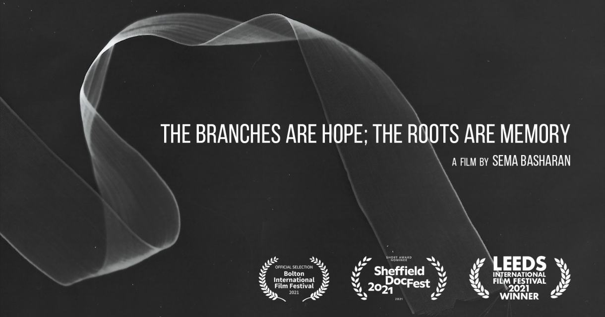 Film poster for 'The Branches Are Hope, The Roots Are Memory'