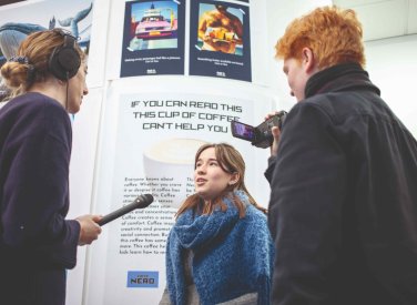 Writing, Journalism & Advertising students