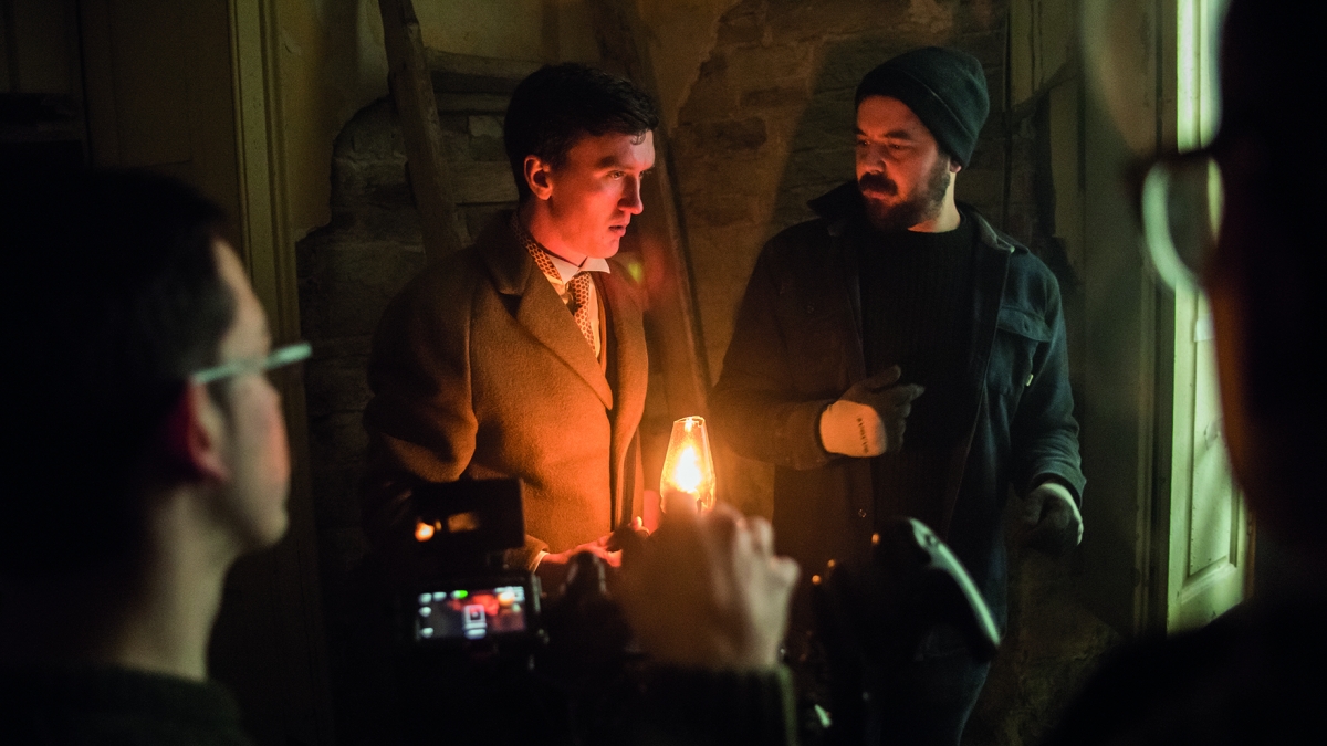 Behind the Scenes of Shooting Backwoods – a short film funded by Falmouth and directed by Ryan Mackfall Behind the Scenes of Shooting Backwoods – a short film funded by Falmouth and directed by Ryan Mackfall