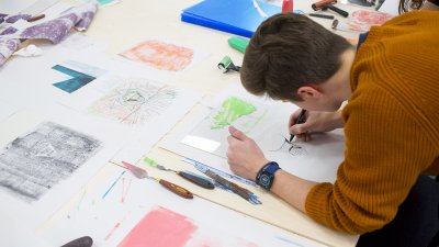 Illustration students