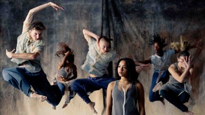 A range of dancers performing on stage