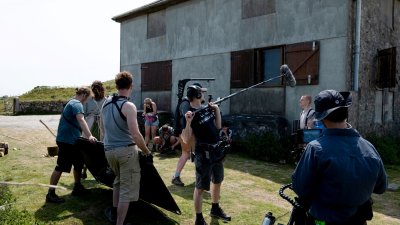 Shooting on Bodmin Moor for Dean Puckett's debut feature film