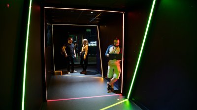Entrance to Games Academy in our design centre