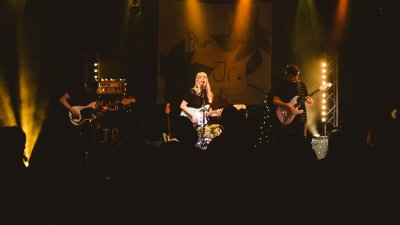 Music students performing at Falmouth University
