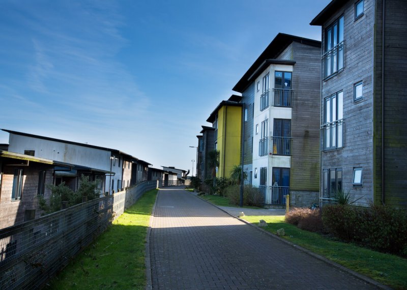 Glasney Student Village Exterior