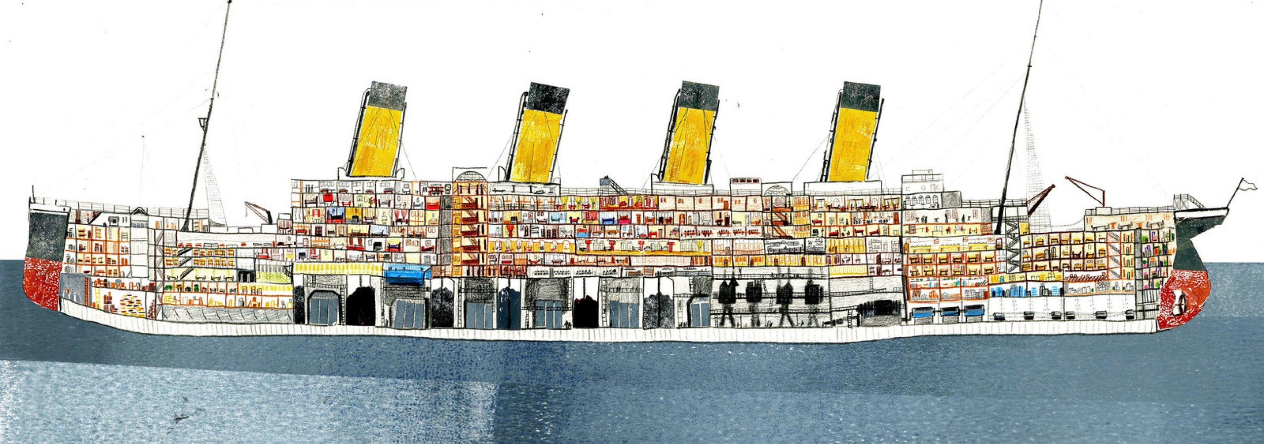 Illustration of a ship