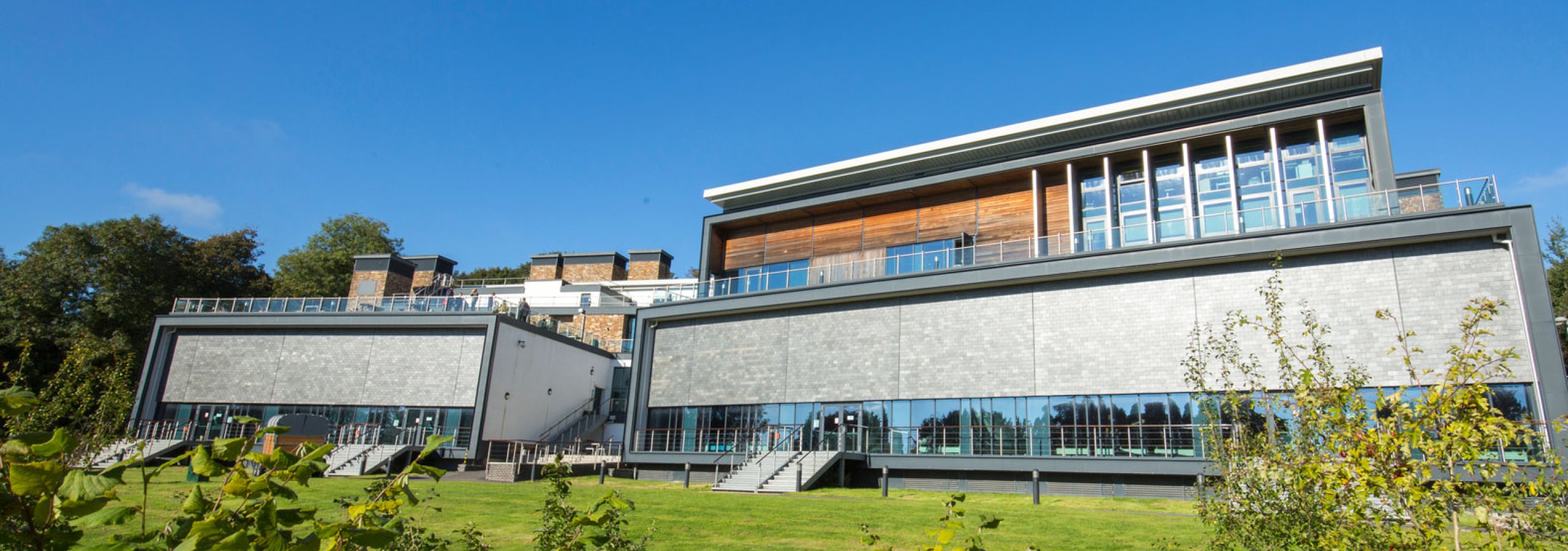 The AMATA Arts Centre building on a sunny day