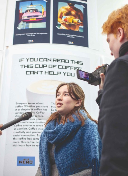 Writing, Journalism & Advertising students