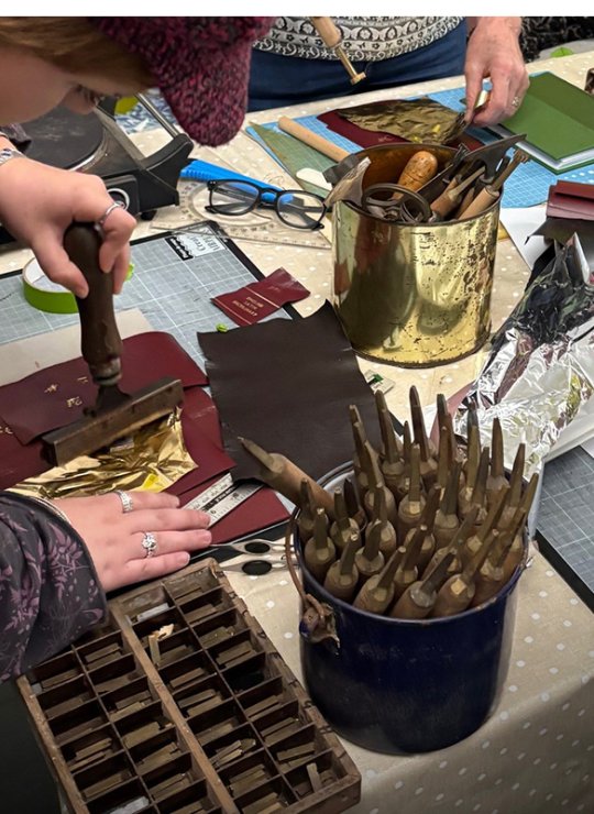 Bookbinding course team