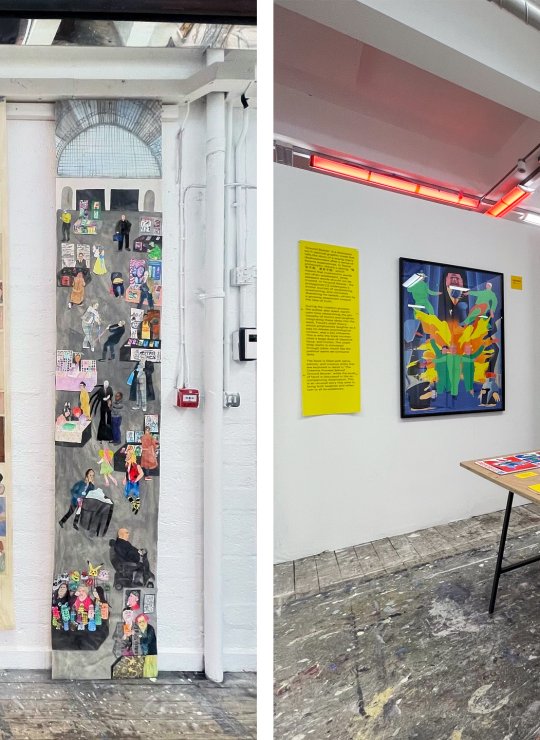 Illustration Exhibition of student work