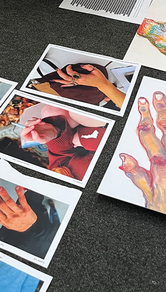 Drawing student work