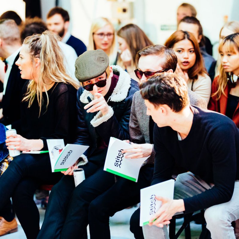 Audience seated at Falmouth University event