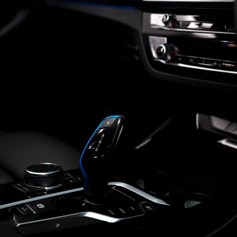 Interior shot of the new BMW iX3