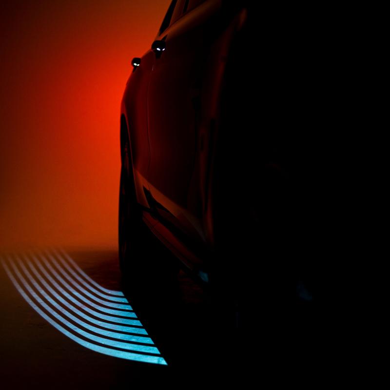 Exterior shot of the new BMW iX3