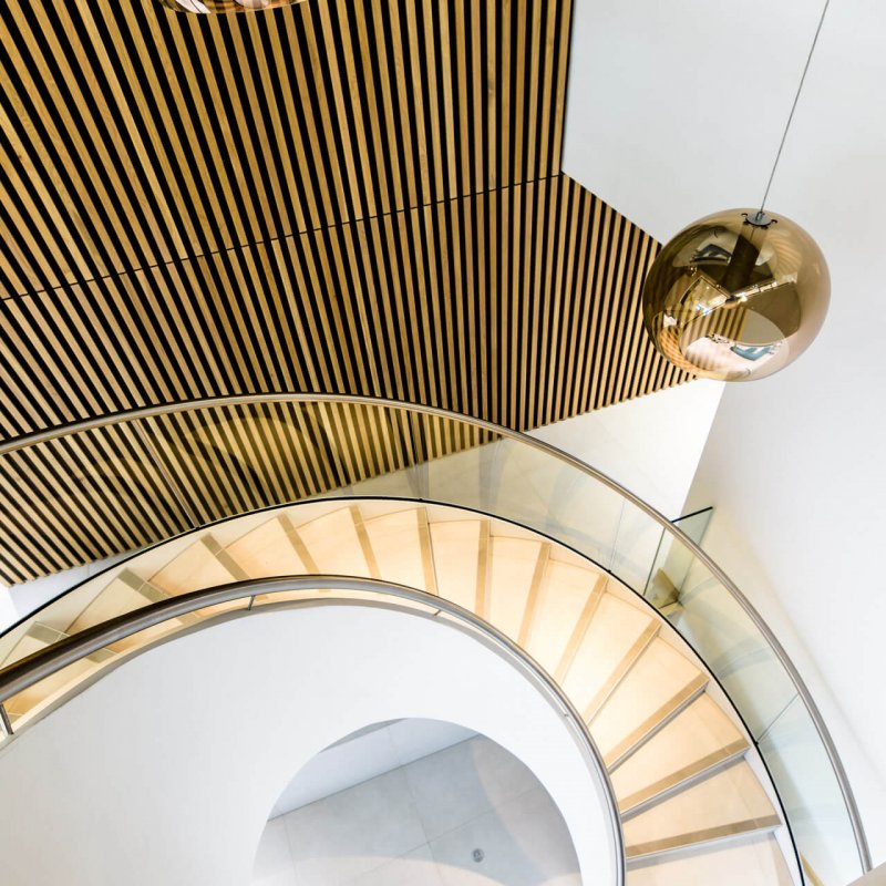 Creative bridge stairs
