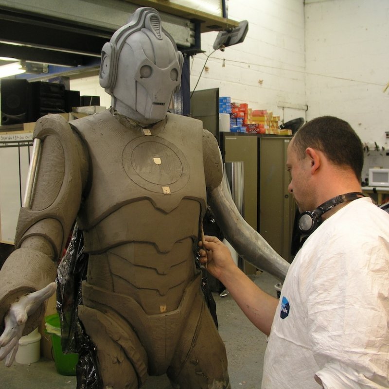 Cyberman Sculpt By Martin Rezard