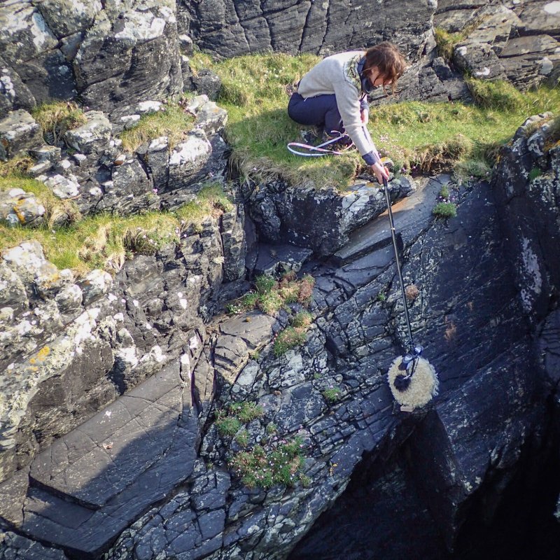 Bronwen Buckeridge recording sounds