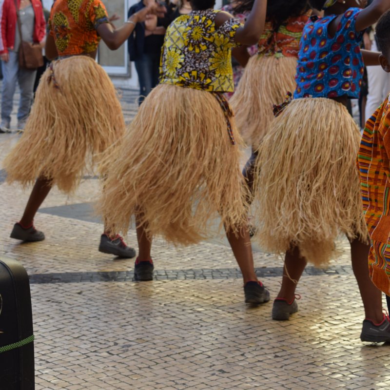 Dancers in Guinea Bassau