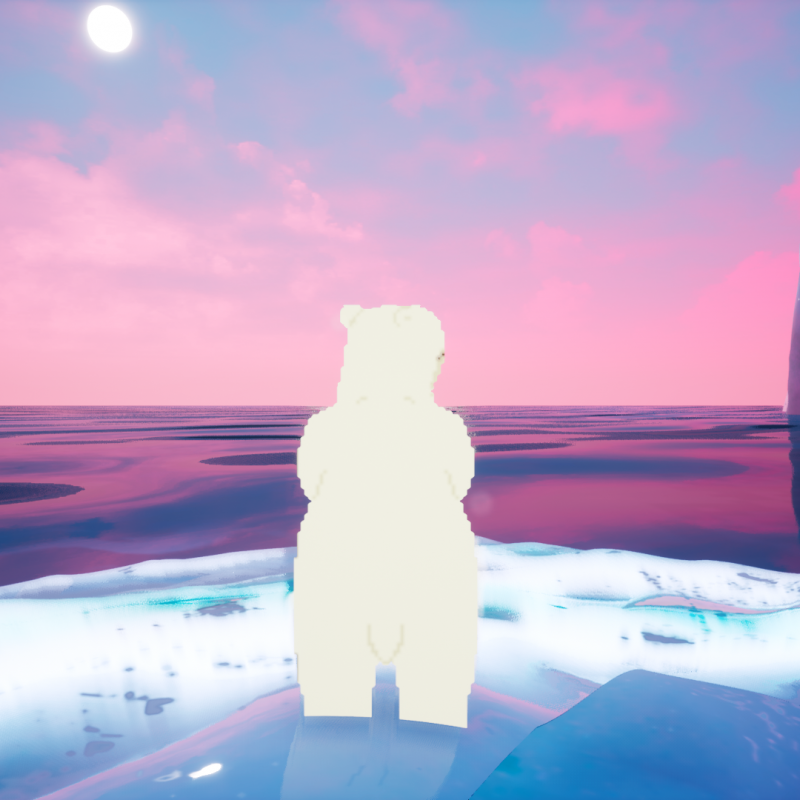 Polar bear ice game