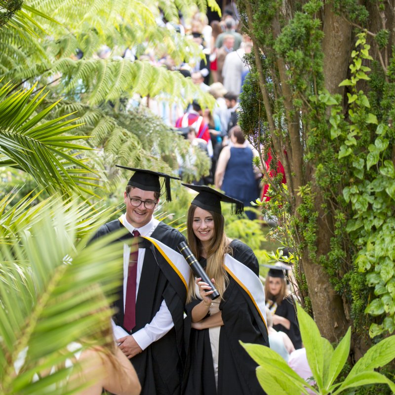 Students graduating