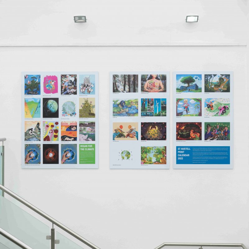 Image of student artwork from the 2022 Illustration festival