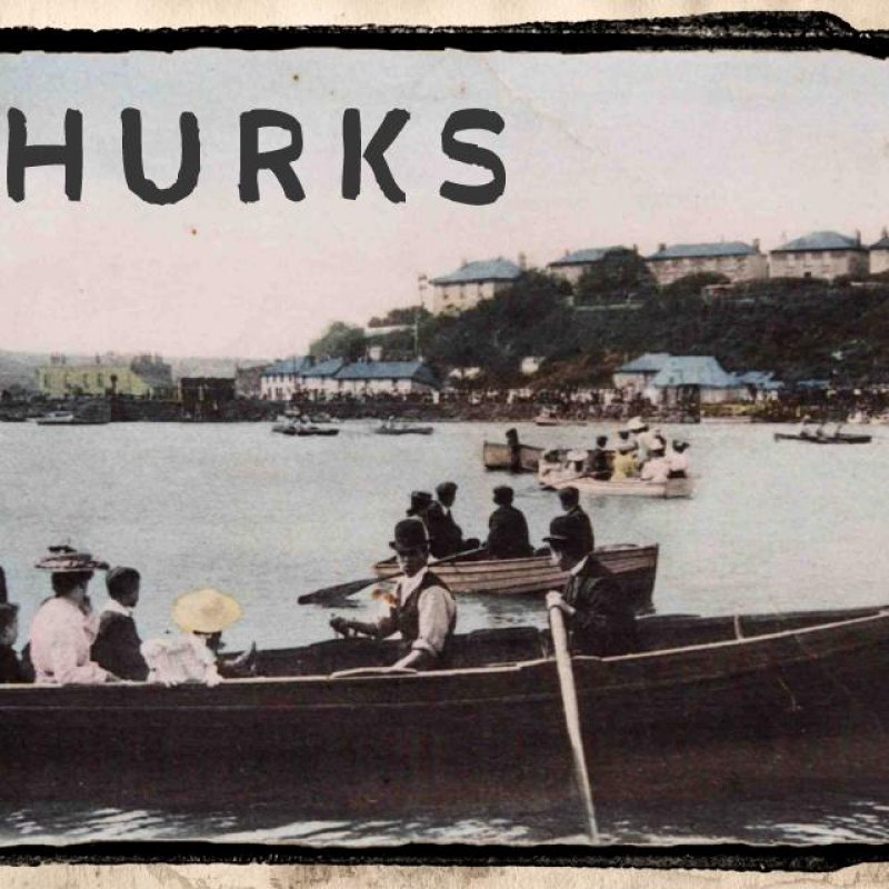 Vintage image with the word Churks