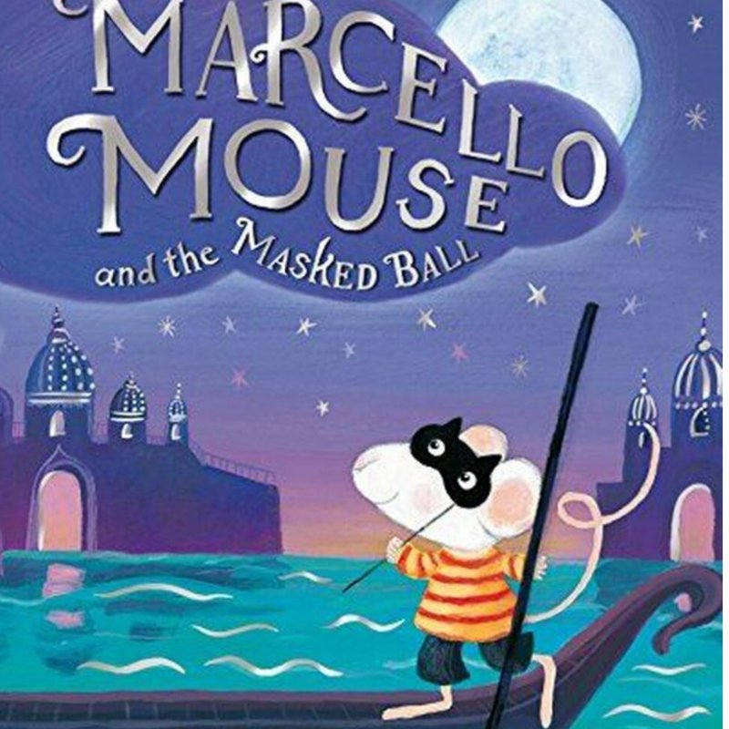 Book cover of a illustrated mouse on a punt