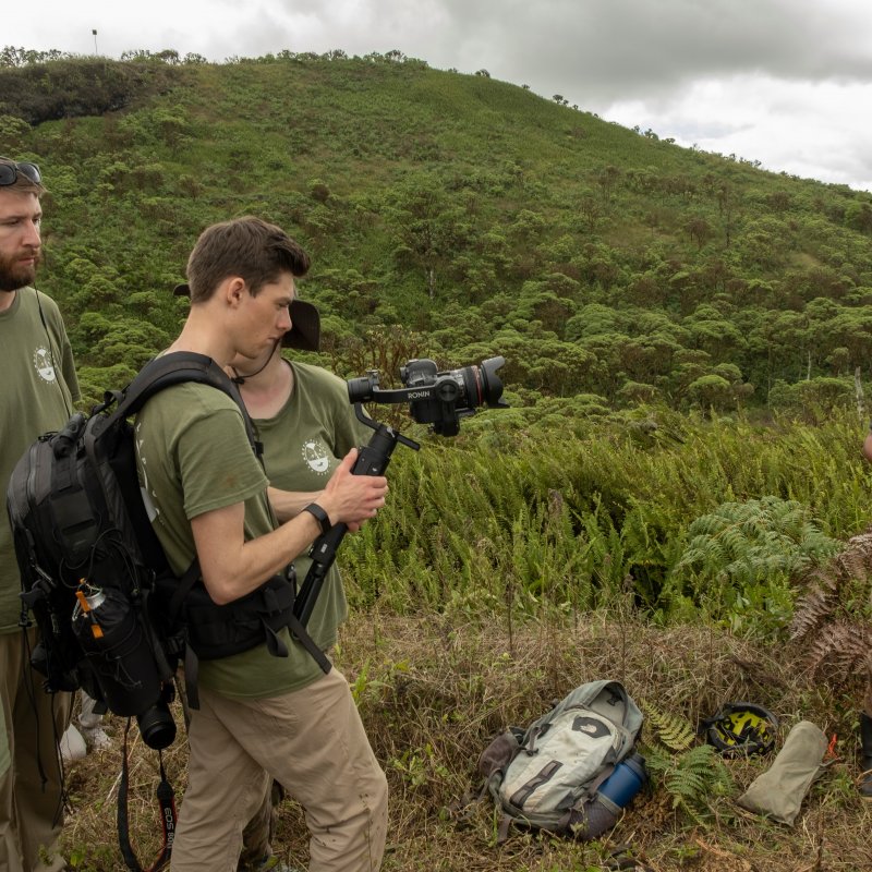 MNHP_Filming on the Galapagos