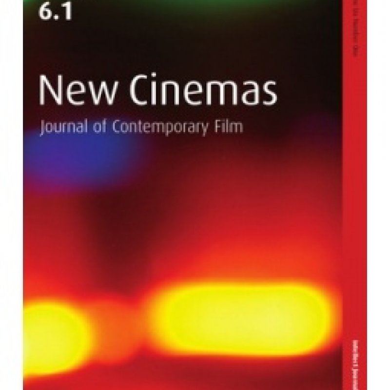 New cinemas book cover with abstract colours