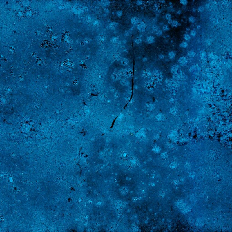 Blue image of rain drops