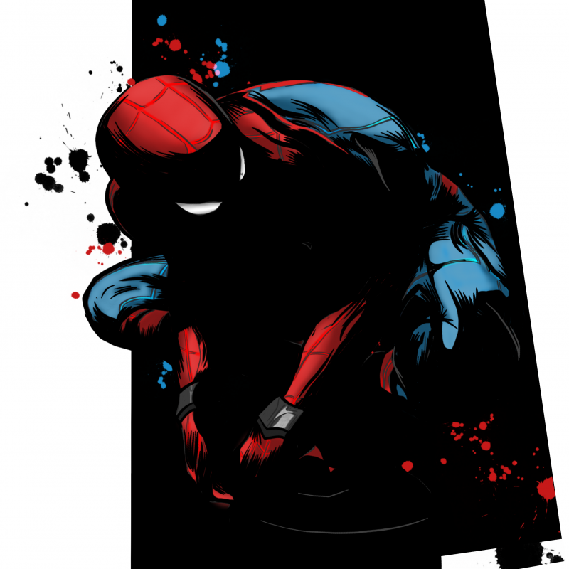 Spiderman illustration