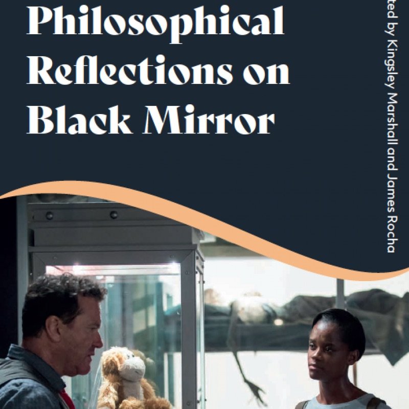 Kingsley Marshall book cover Philosophical Reflections on Black Mirror
