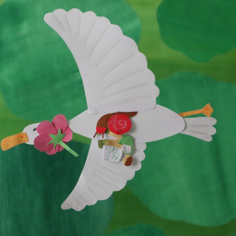Still of a bird from an animation