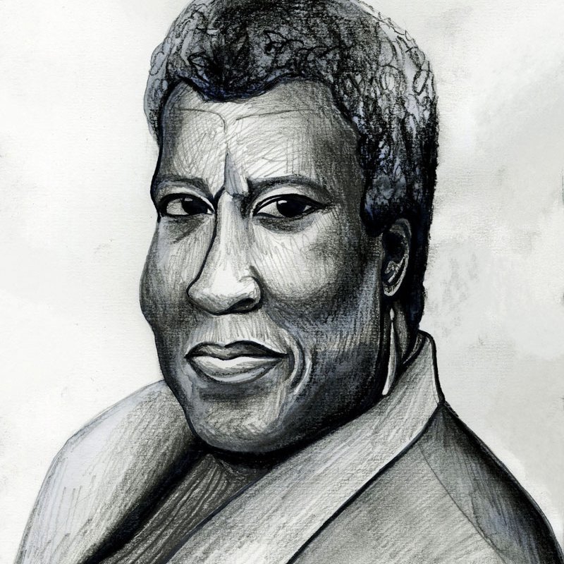 Drawing of Octavia Butler