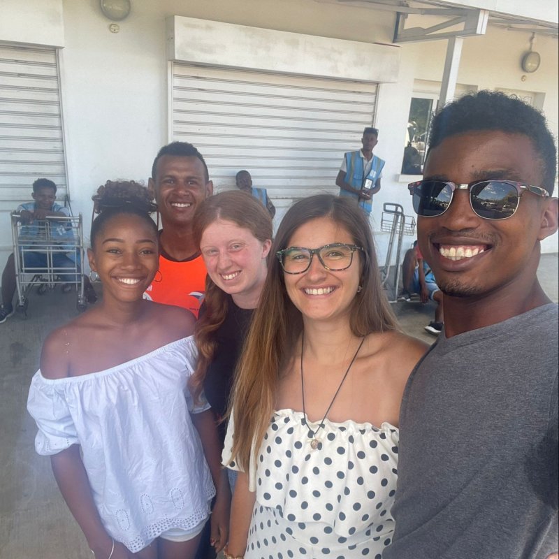 Group selfie from Creative Events Management Student's work experience with TSAP Travel in Madagascar